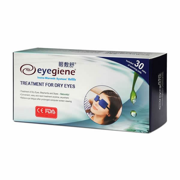 EyeGiene® 眼敷舒® Insta - Warmth Refills 30pc/Pack - iCARE EYECARE 護眼·家