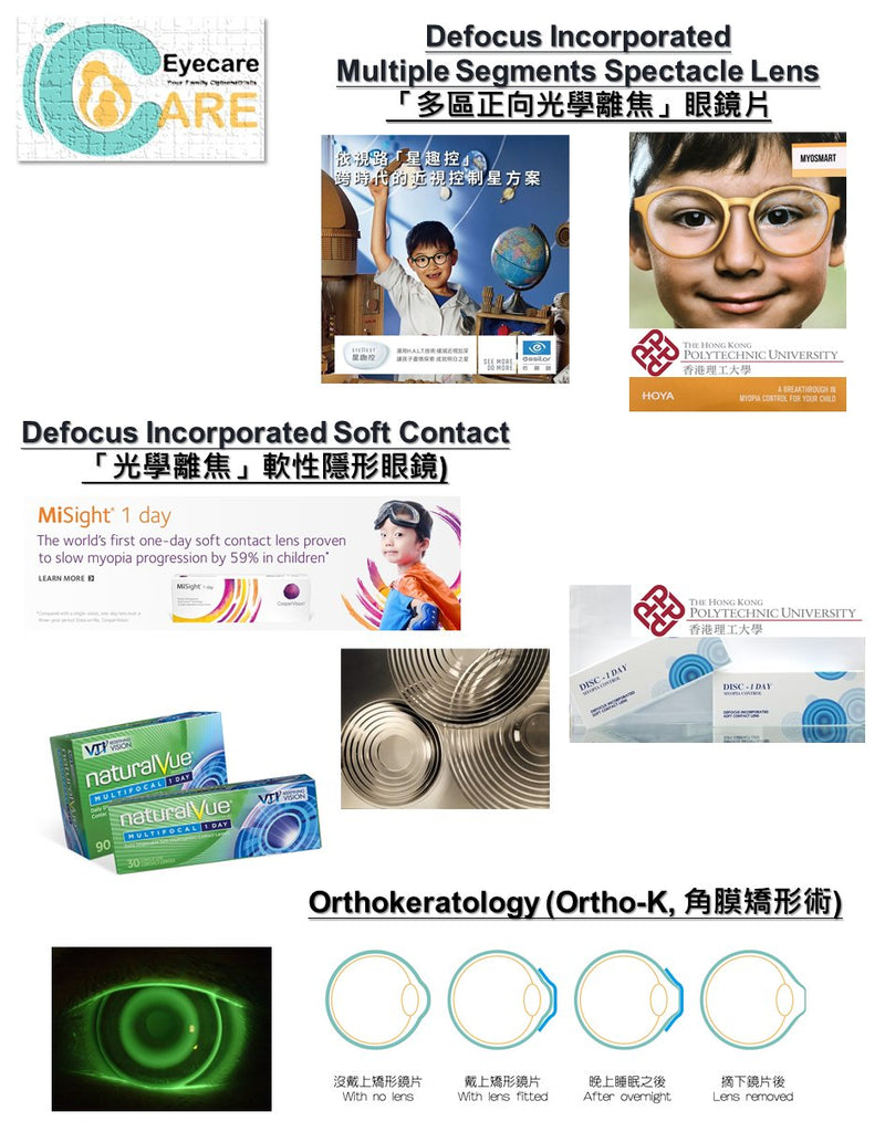 學童近視風險評估及遁證非藥物近視管理諮詢計劃 - iCARE EYECARE 護眼·家