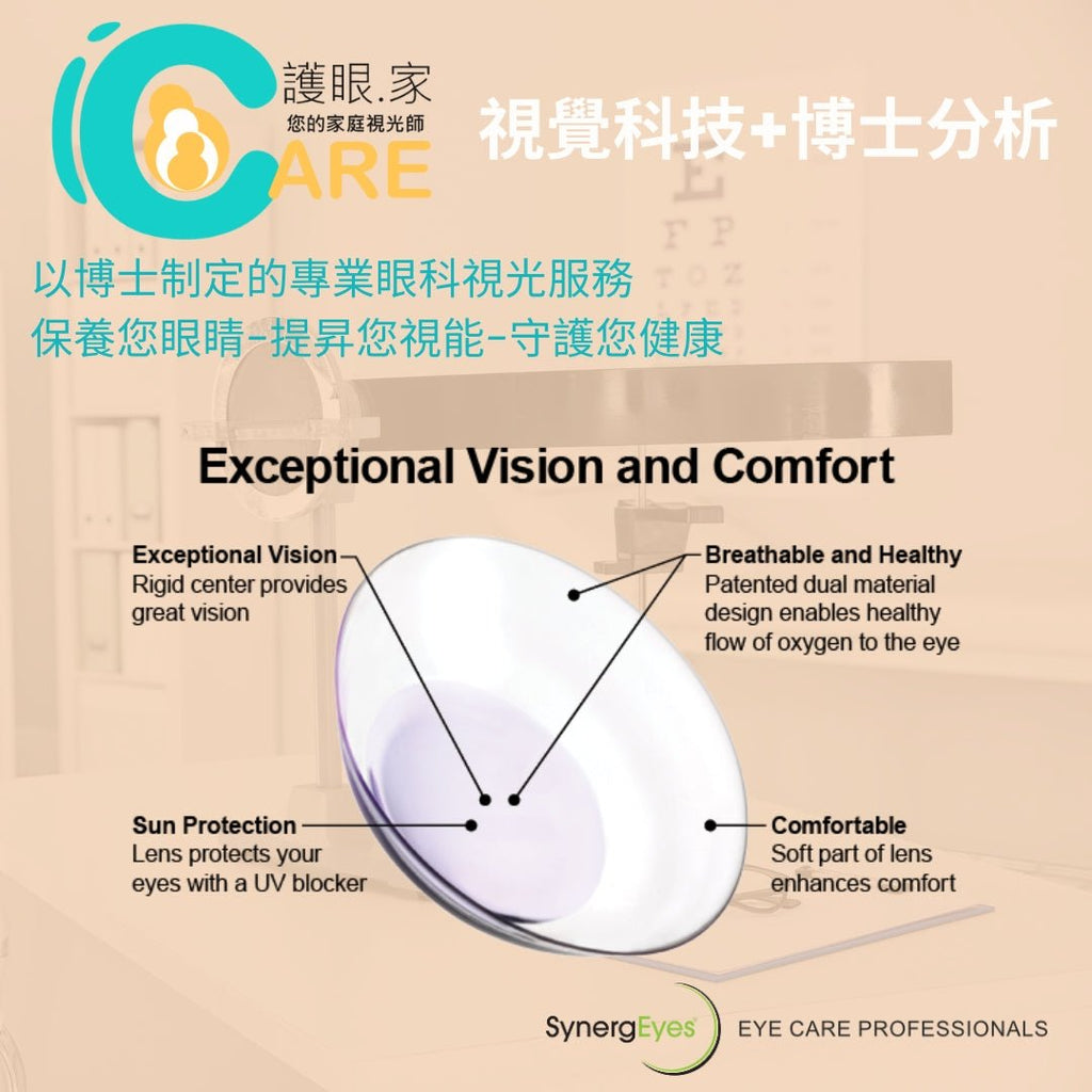 個人化隱形眼鏡訂製服務 - iCARE EYECARE 護眼·家